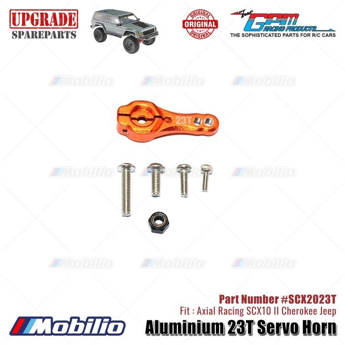 GPM Part #SCX2023T Aluminium 23T Servo Horn RC Upgrade Axial SCX10 II Crawler Adventure  Remote Control Toy