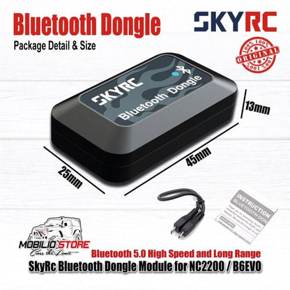 SKYRC Bluetooth 5.0 Modul Dongle untuk NC2200 dan B6EVO