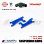 Traxxas Part #8998X Suspension Arms Upper Blue for use with #8995 WideMaxx Suspension Kit RC Maxx Monster Truck