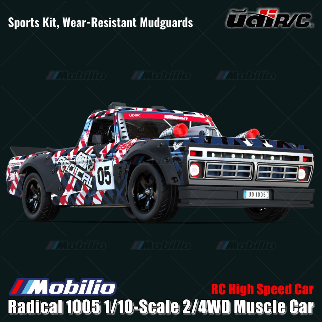 UDIR/C UD-1005 Radical 1005 1/10-Scale 2/4WD Muscle Car RC High Speed RTR