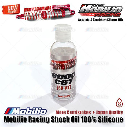 Mobilio Racing Shock Oil RC 100% Silicone More Centistokes CST Japan Quality 25ml 50ml