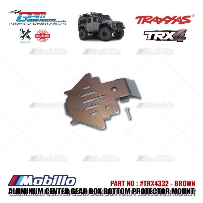 GPM Part #TRX4332 Aluminum Center Gear Box Bottom Protector Mount Traxxas TRX-4 Crawler Adventure