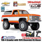 Traxxas 82276-4 TRX-4 1979 Chevrolet K5 Blazer 4X4 Skala 1/10 Truk Trail TRX4 RC Crawler Petualangan Tanpa Klip