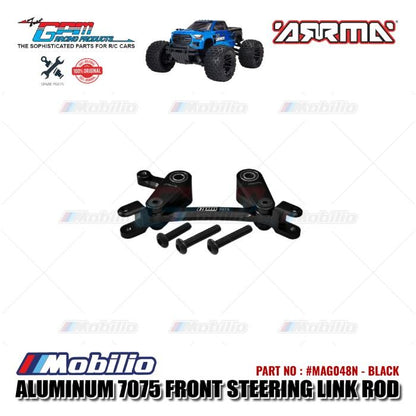GPM Part #MAG048N Alloy Steering Assembly Arrma Granite Big Rock Senton Vortexs Typhon 4X4 Buggy Monster Truck  Remote Control