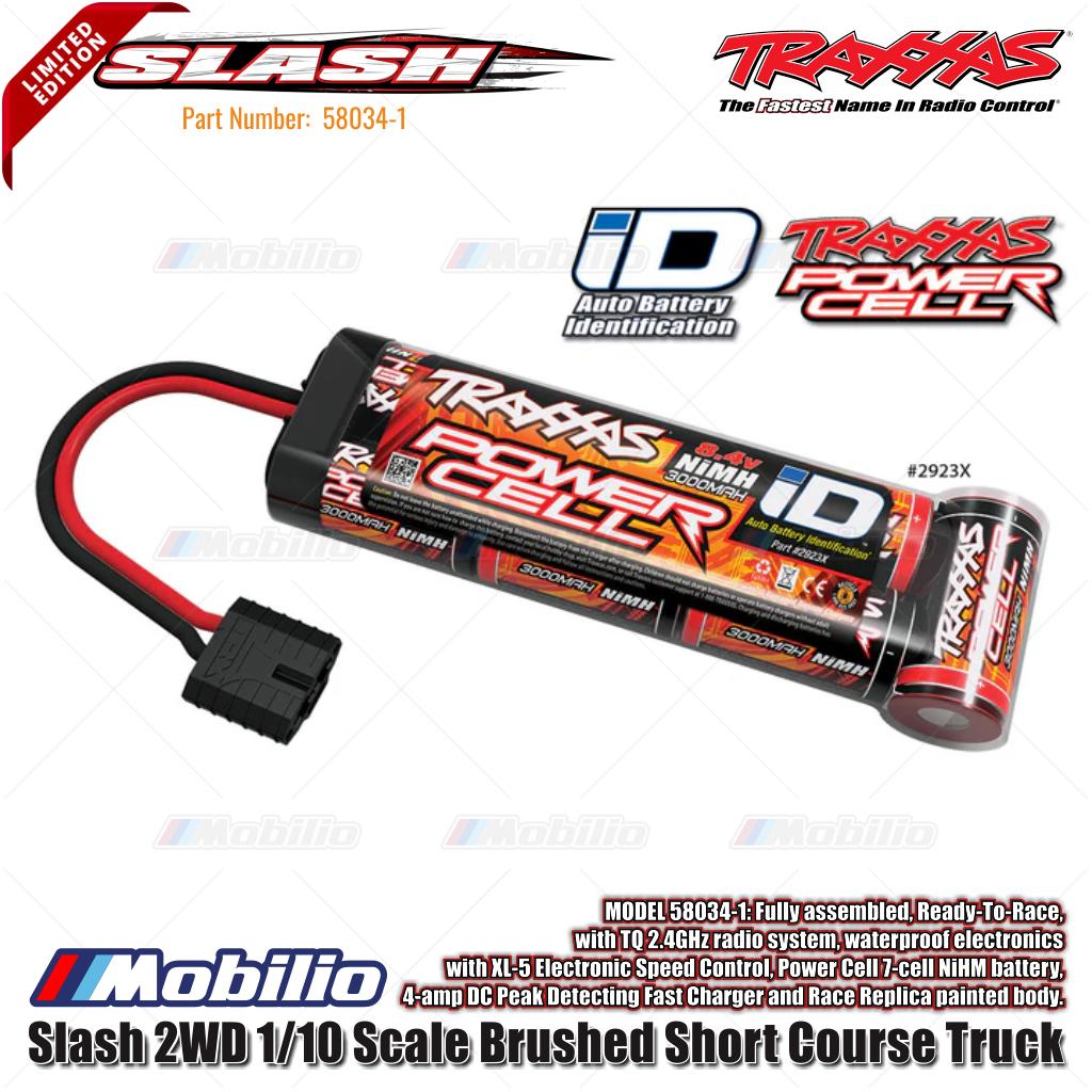 Traxxas 58034-1 Slash XL-5 2WD 1/10 Short Course Truck with TQ Radio 2.4GHz Includes Battery and Charger Limited Edition Orange Livery