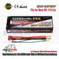 Baterai Vant 2S 7.6V 6000 mAh 100C Li-HV Li-Polimer Hard Case