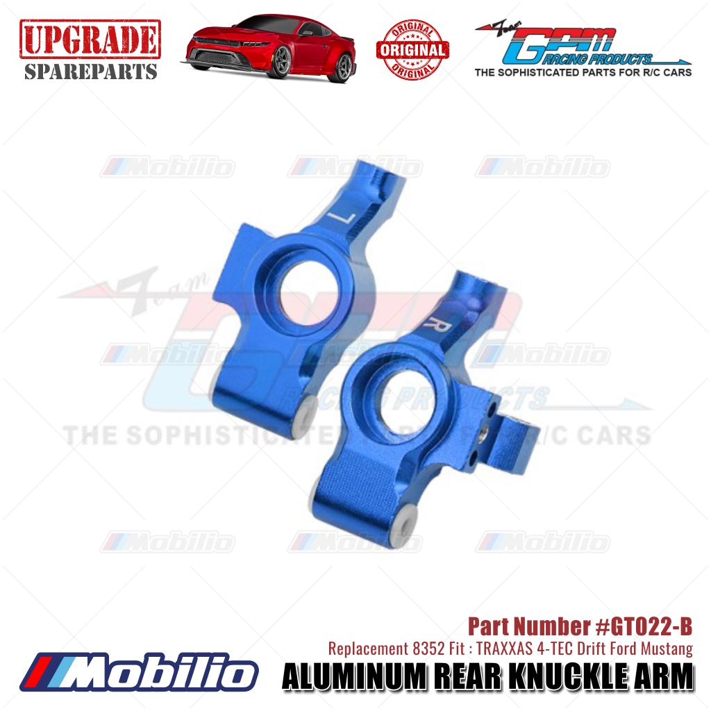 GPM Part #GT022 Aluminum Rear Knuckle Arm 2 Pcs Set for Traxxas 4-Tec 2.0, 4-Tec 3.0, 4-Tec Drift Ford Mustang