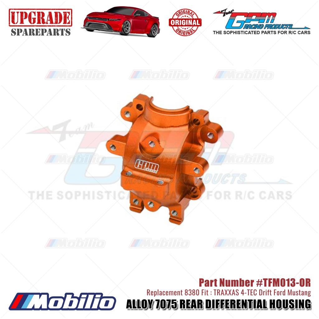 GPM Part #TFM013 Alloy Rear Differential Housing 8380 Traxxas 4-TEC Drift Ford Mustang