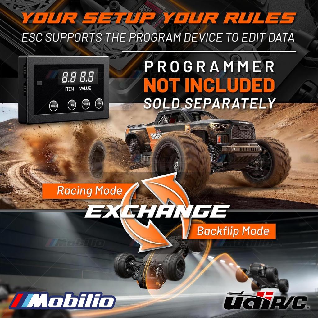 UDIR/C UD1610S Brushless Fast RC Car 4WD RTR Off-Road Monster Truck RC Car