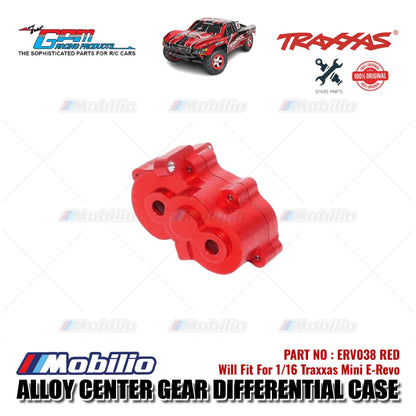 GPM Part #ERV038 Alloy Center Gear Differential Case for Traxxas 1:16 Mini E-Revo