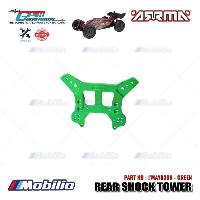 GPM Part #MAY030N Alloy Rear Shock Tower Arrma Typhon 6s BLX Buggy Outdoor