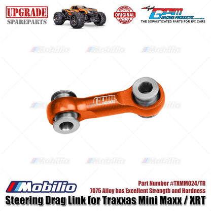 GPM Part #TXMM024/TR 7075 Alloy Steering Drag Link for Traxxas Mini Maxx / Mini XRT