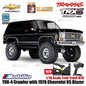 Traxxas 82276-4 TRX-4 1979 Chevrolet K5 Blazer 4X4 Skala 1/10 Truk Trail TRX4 RC Crawler Petualangan Tanpa Klip
