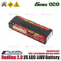 Baterai LiHV Gens Ace Redline 2.0 2S LCG 140C (7.6V/6500mAh) dengan Bullet 5mm - GEA65002S14D5