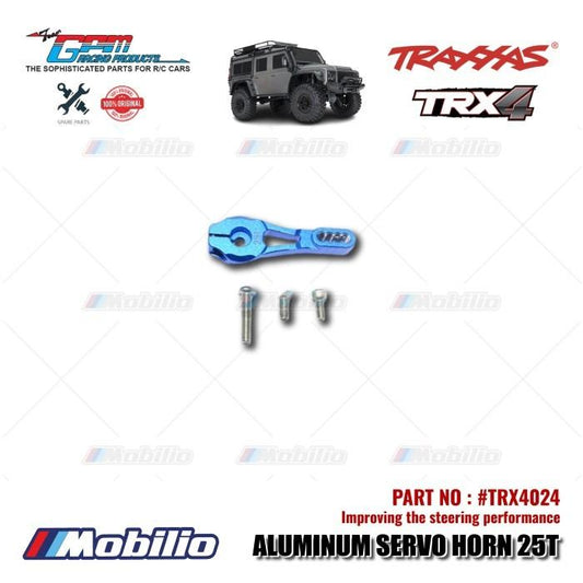 GPM Part #TRX4025TL Aluminum Servo Horn 25T 4 Positioning Holes Traxxas TRX-4 Trail Crawler
