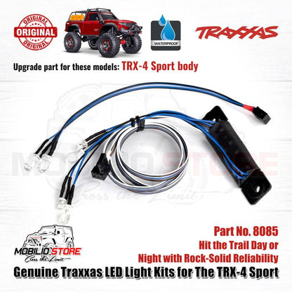 Traxxas part#8085 LED Light Kits for The TRX4 Sport Body