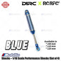 D1RC X RCRFC Shocks - Shock Performa Skala 1/10 (Set isi 4) untuk RC Crawler, Scaler, dan Bangun Kompetisi