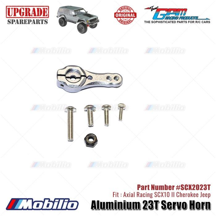 GPM Part #SCX2023T Aluminium 23T Servo Horn RC Upgrade Axial SCX10 II Crawler Adventure  Remote Control Toy
