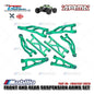 GPM Part #MGG4567 Metal Alloy Front And Rear Suspension Arms set RC Arrma Granite Grom Mega Monster Truck