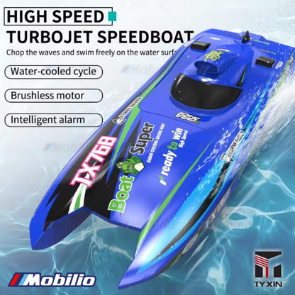 Super Dino TX768 High Speed Turbojet Speedboat RC Boat Brusless 2.4GHz RTR