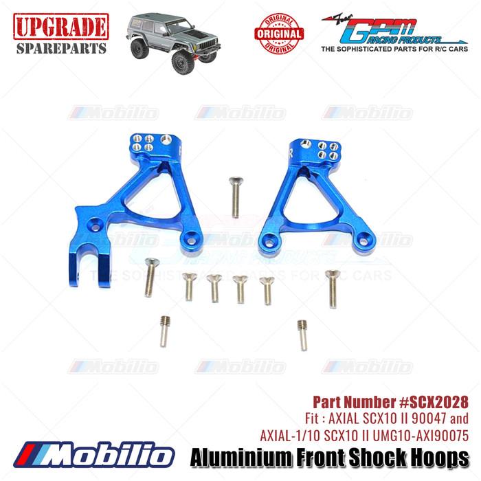 GPM Part #SCX2028 Aluminium Front Shock Hoops AX31380