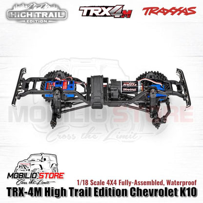 Traxxas 97064-1 TRX-4M High Trail Edition Chevrolet K10 Skala 1/18 4X4 RTR Tanpa Klip