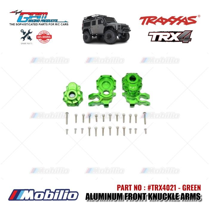 GPM Part TRX4021 Aluminum Front Knuckle Arms Traxxas TRX-4 TRX-6 Trail Crawler