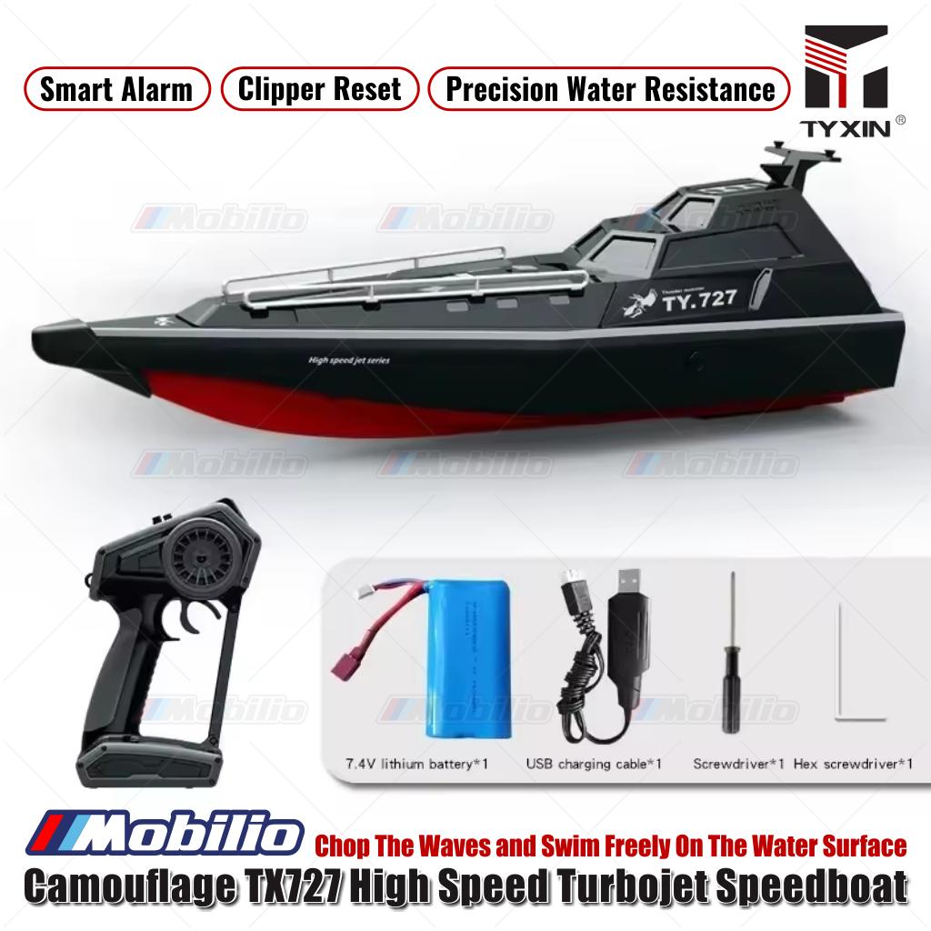 Camouflage TX727 High Speed Turbojet Speedboat RC Boat Brusless 2.4GHz RTR