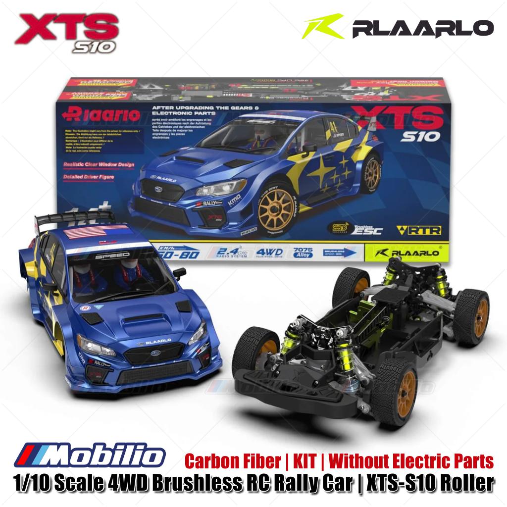 Rlaarlo XTS-S10 Mobil Reli RC Skala 1/10 4WD Sensored Brushless ESC yang Dapat Diprogram dengan Tampilan Realistis (RTR)