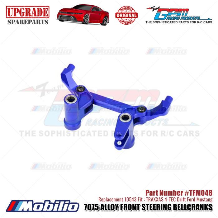 GPM Part #TFM048 7075 Alloy Front Steering Bellcranks #10543 Traxxas 4-TEC Drift Ford Mustang