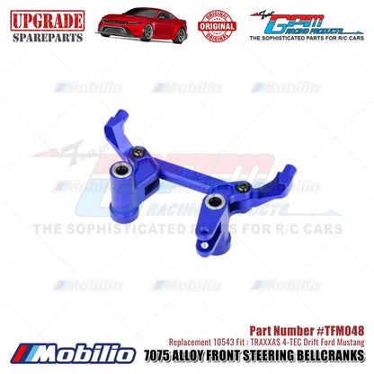 GPM Part #TFM048 7075 Alloy Front Steering Bellcranks #10543 Traxxas 4-TEC Drift Ford Mustang