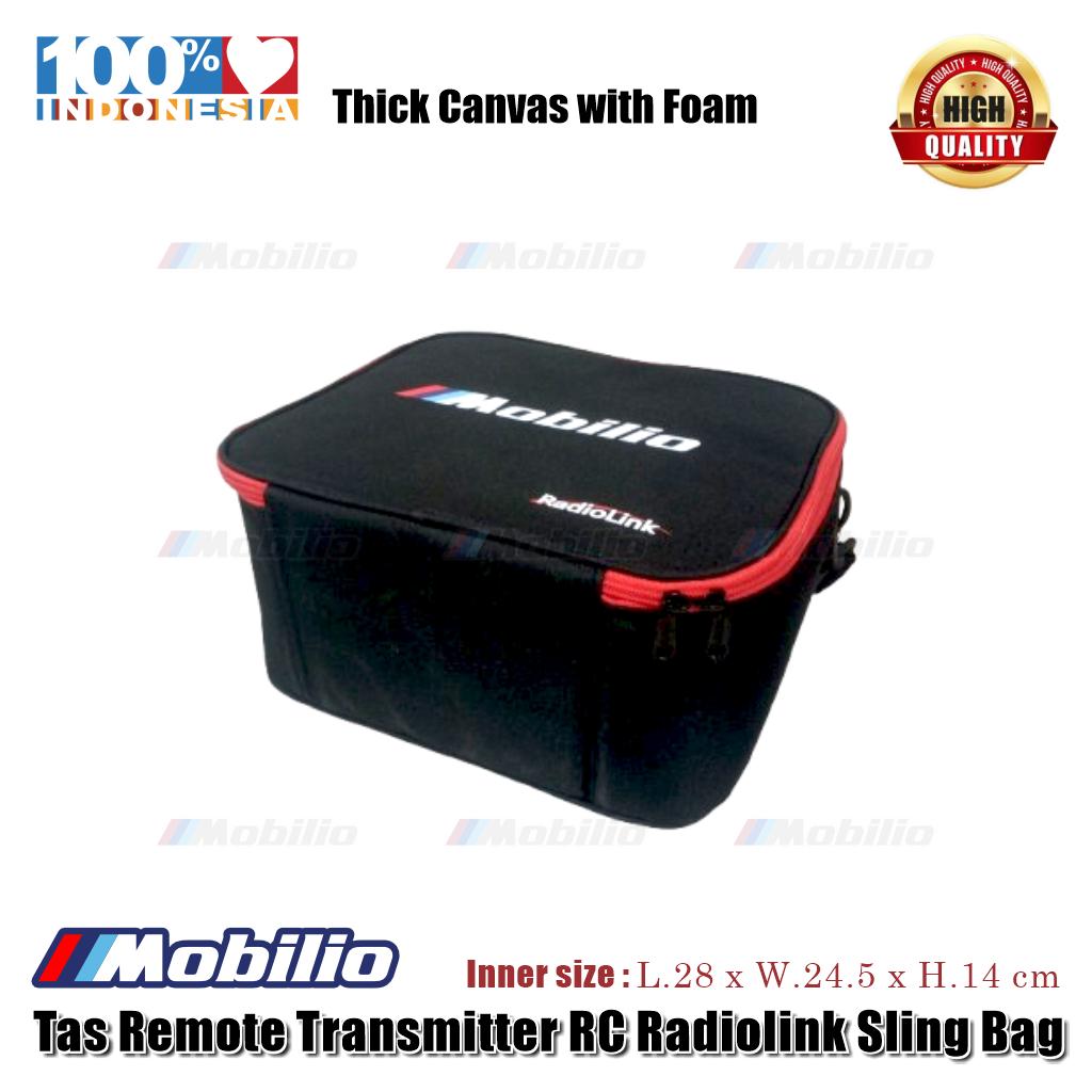 Tas Sling Bag Kanvas Kualitas Tinggi Remote Transmitter RC Radiolink