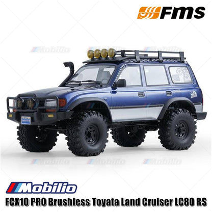 FMS FCX10 PRO Brushless Toyota Land Cruiser LC80 RS RC Crawler Adventure RTR