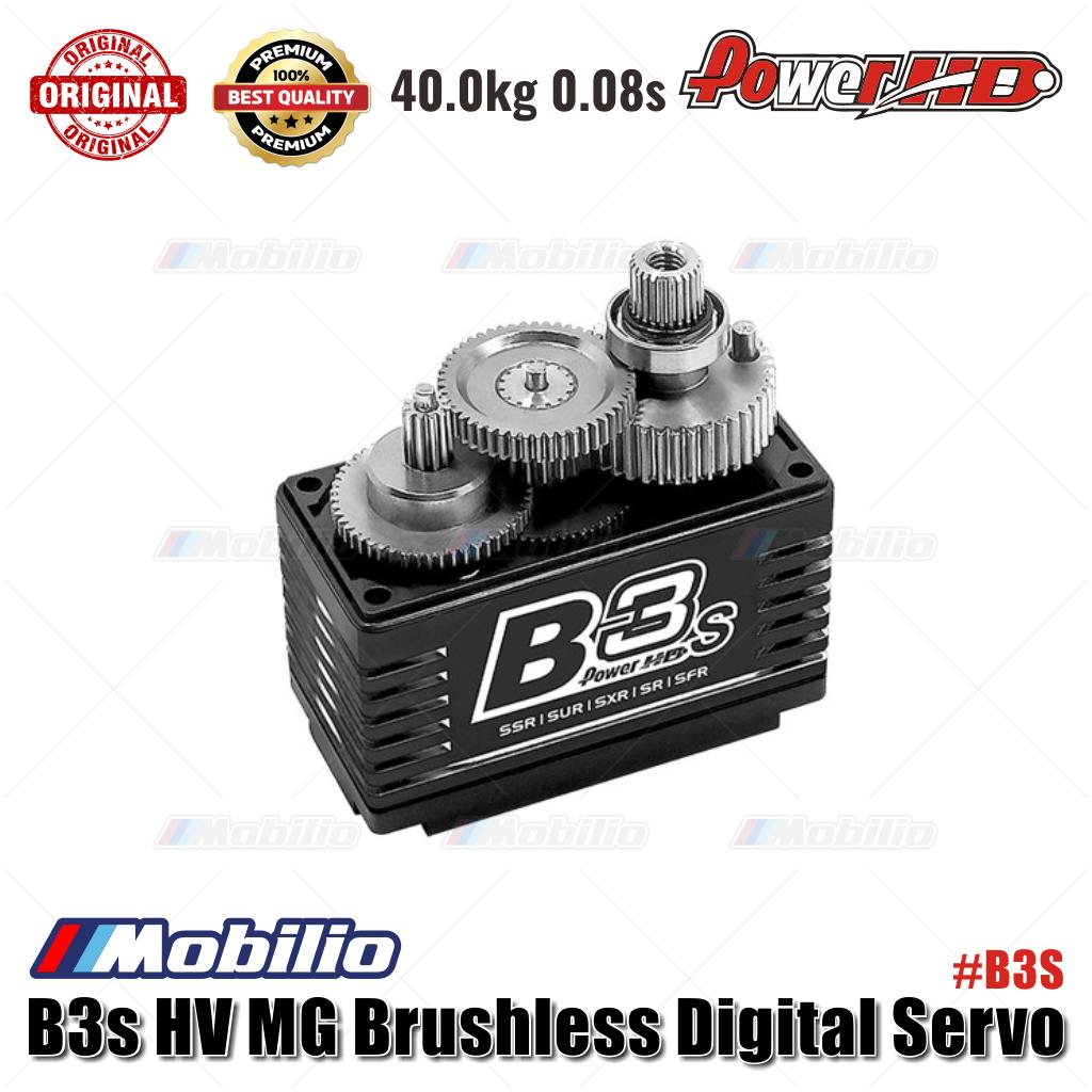 Power HD B3s HV Brushless Digital Servo - 40.0kg - 0.08sec - 8.4V  Metal Gear