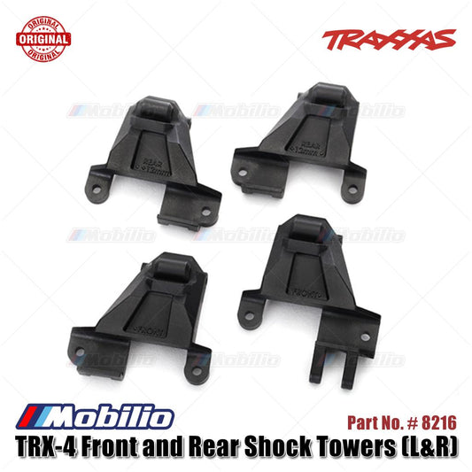 Traxxas Part #8216 TRX-4 Front and Rear Shock Towers (L&R)