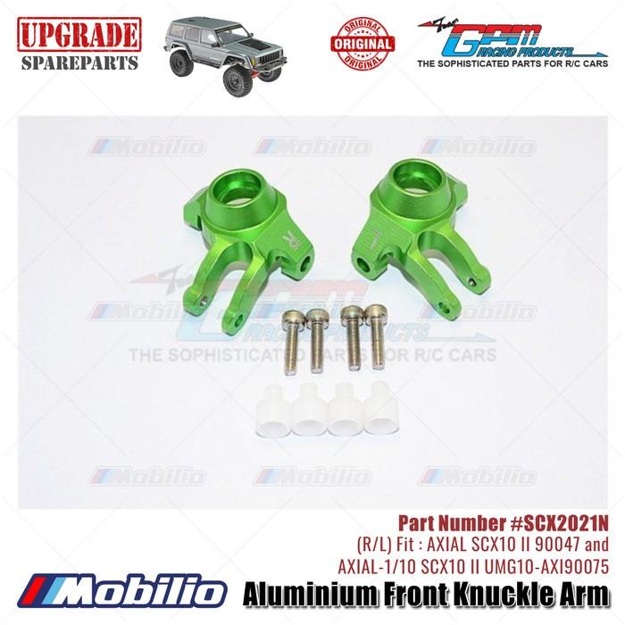 GPM Part #SCX2021N Aluminium Front Knuckle Arm RC Upgrade Axial SCX10 II Crawler Adventure  Remote Control