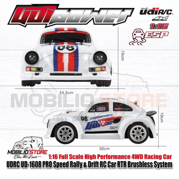 UDIR/C UD-1608 PRO Beetle Speed Rally & Drift RC RTR Brushless System
