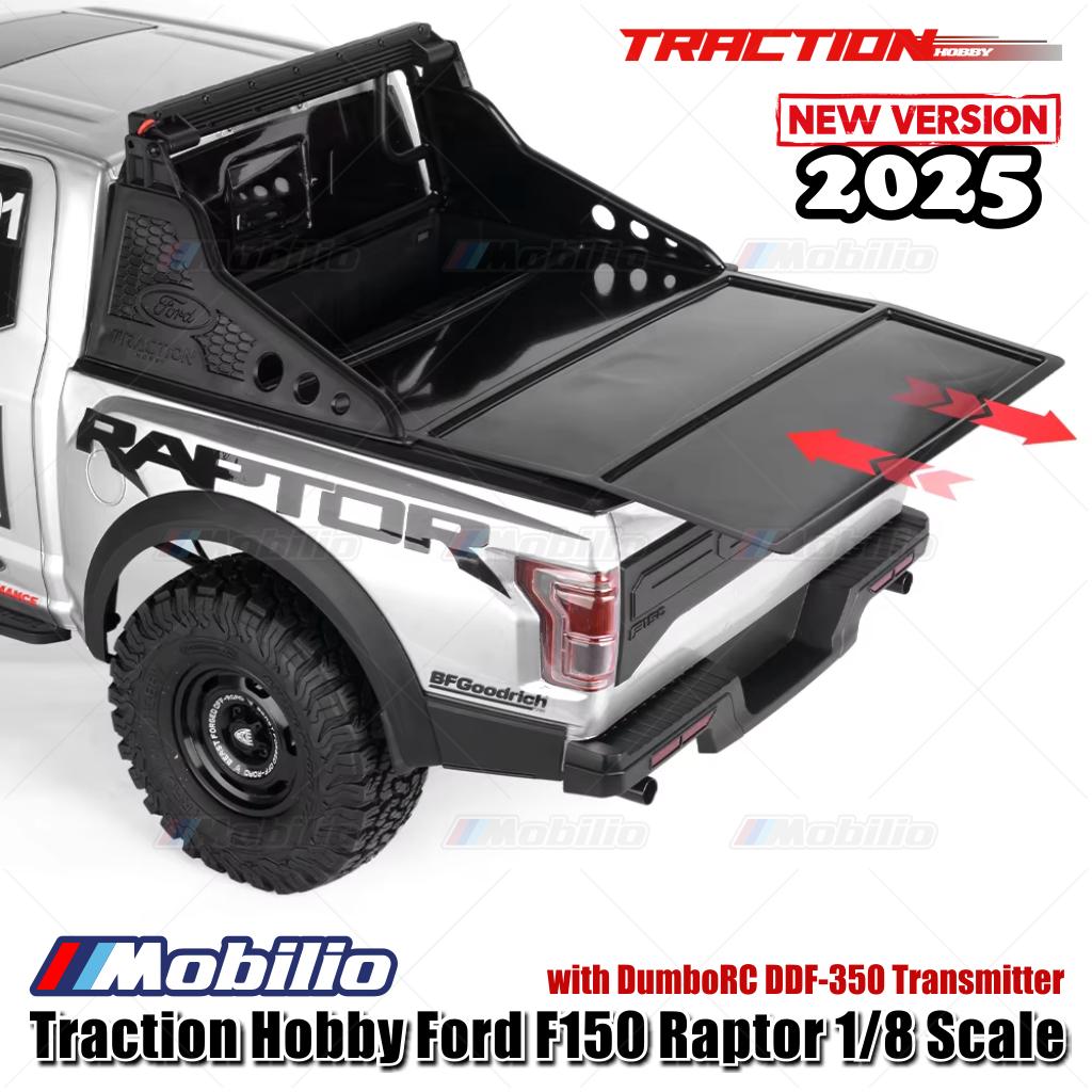 Traction Hobby Ford F150 Raptor Skala 1/8 RTR RC Crawler Adventure Car Versi Baru 2025