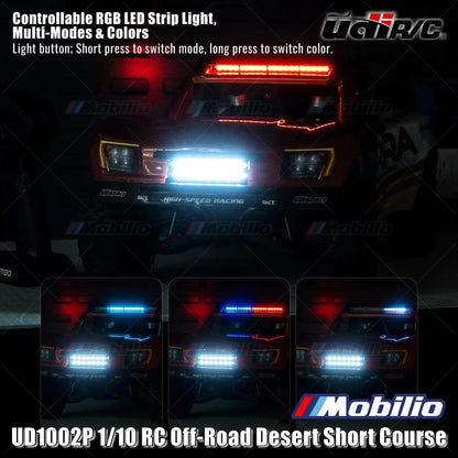 UDIR/C UD1002P Sierra High Speed Racing Brushless 4WD 1/10 RC Off-Road Desert Short Course RTR