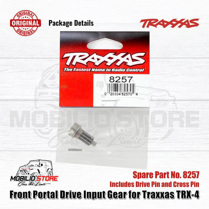 Traxxas Part #8257 Front portal drive input gear with drive pin and cross pin for Traxxas Part TRX-4 TRX-6