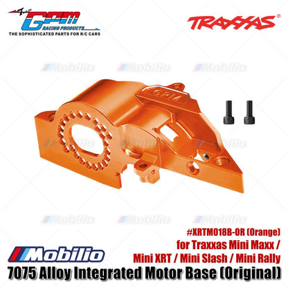 GPM Part #XRTM018B 7075 Alloy Integrated Motor Base (Original) for Traxxas Mini Maxx / Mini XRT / Mini Slash / Mini Rally Upgrade