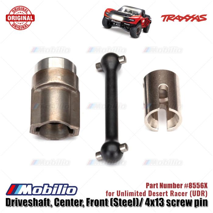 Traxxas Part #8556X Driveshaft Center Front  Steel with Screw Pin for Unlimited Desert Racer (UDR) RC