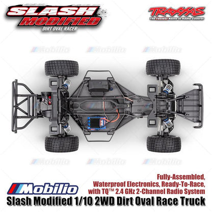 Traxxas Mudboss Slash Modified Dirt Oval Race Truck 1/10 2WD Fully-Assembled Waterproof RTR