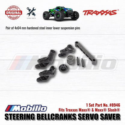 Traxxas Part #8946 Steering Bellcranks with Support for RC Slash Maxx