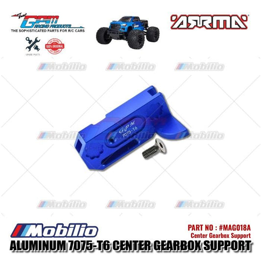 GPM Part #MAG018A Aluminum 7075-T6 Center Gearbox Support RC Upgrade Arrma Granite 4x4 Mega Monster Truck