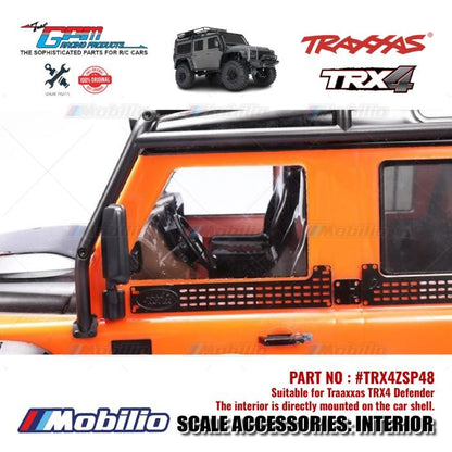 GPM Part #TRX4ZSP48 Interior Body for Traxxas TRX-4 Defender / D110 Crawler Adventure