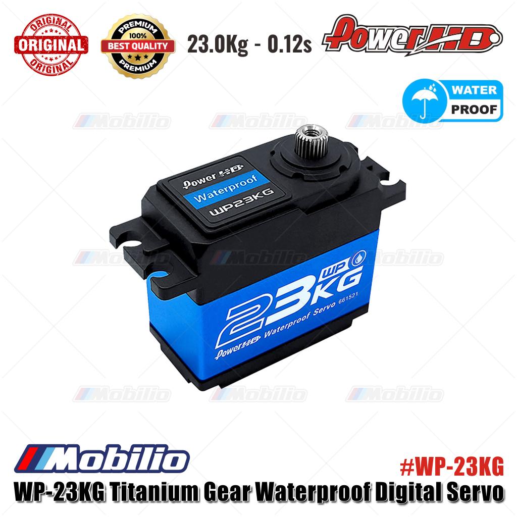 Power HD WP-23KG Titanium Gear Waterproof Digital Servo Coreless