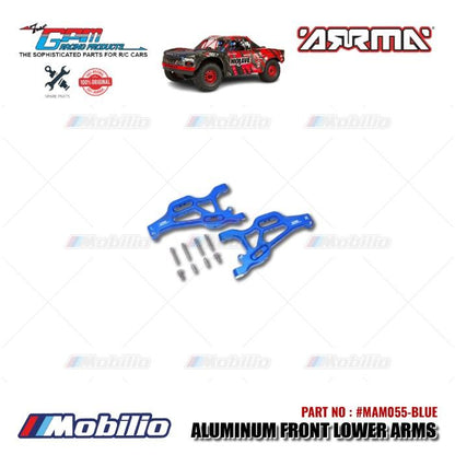 GPM Part #MAM055 Aluminum Front Lower Arms Arrma Mojave 6S BLX Desert Truck
