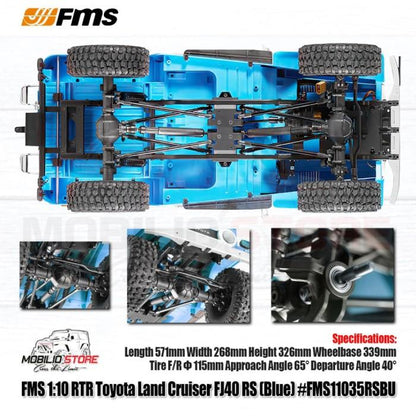 FMS 1:10 RTR Toyota Land Cruiser FJ40 RS