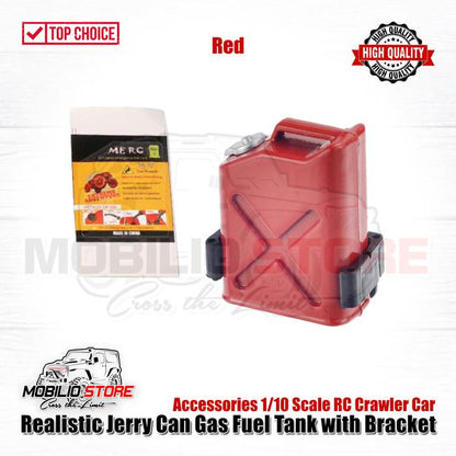 Accessories Realistic Jerry Can Fuel Tank 1/10 Scale RC Crawler Car